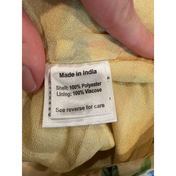 Rococo Sand x Fashion Pass Mini Skirt in Fruit and Floral Size Large Ruched - Picture 8 of 10